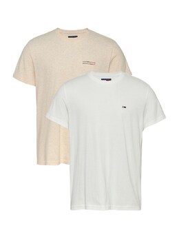 Tommy Jeans: Бежевая рубашка 