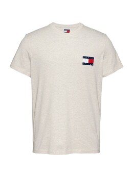 Tommy Jeans: Бежевая рубашка  Essential