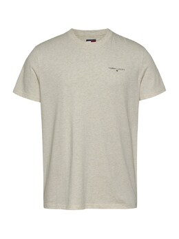 Tommy Jeans: Бежевая рубашка 