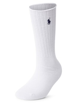 Polo Ralph Lauren: Белые носки 