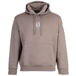 Armani Exchange: Тёмная толстовка 