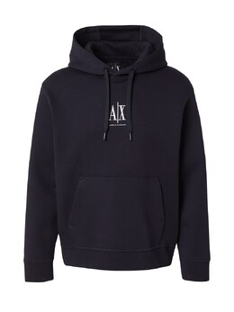 Armani Exchange: Тёмная толстовка 