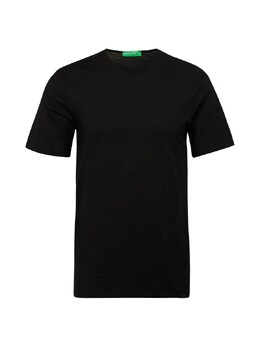 United Colors Of Benetton: Чёрная рубашка 