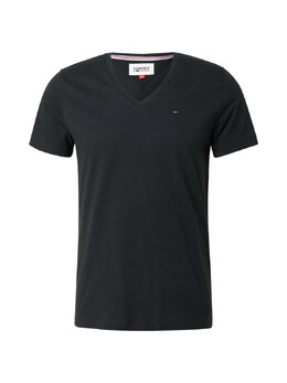 Tommy Jeans: Чёрная рубашка 