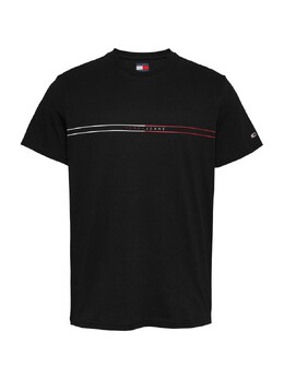 Tommy Jeans: Чёрная рубашка 
