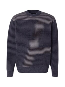 Armani Exchange: Тёмный свитер 