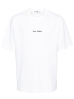Acne Studios: Белая футболка 