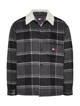 Tommy Jeans: Чёрная куртка 