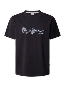 Pepe Jeans: Чёрная рубашка 