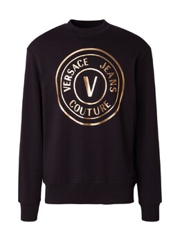 Versace Jeans Couture: Чёрная толстовка 