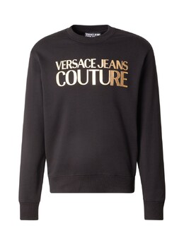 Versace Jeans Couture: Чёрная толстовка 