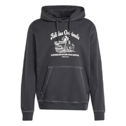 Adidas Originals: Чёрная толстовка 