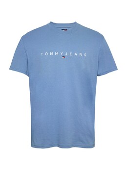 Tommy Jeans: Синяя рубашка 