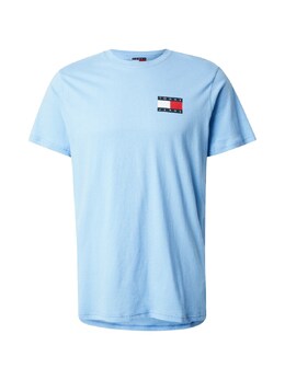 Tommy Jeans: Синяя рубашка  Essential