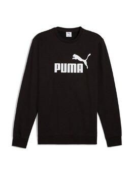 PUMA: Чёрная толстовка  Essentials