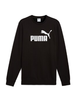 PUMA: Чёрная толстовка  Ess