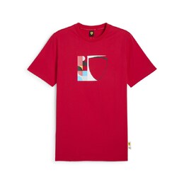 PUMA: Рубашка  Ferrari с принтом