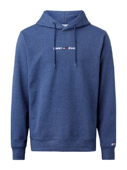Tommy Jeans: Синяя толстовка  Essential