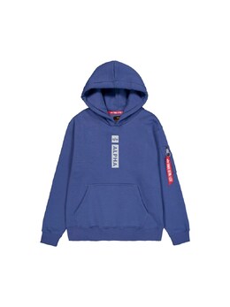 Alpha Industries: Фиолетовая толстовка 