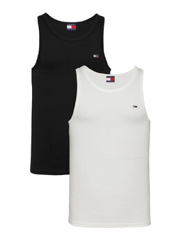 Tommy Jeans: Чёрная рубашка 