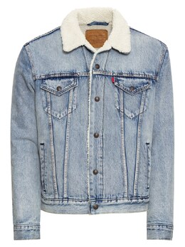 Levi's: Синяя куртка 