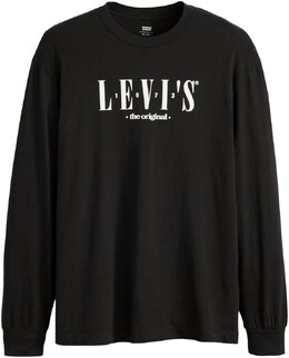 Levi's: Чёрная рубашка 
