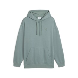 PUMA: Зелёная толстовка  Essentials