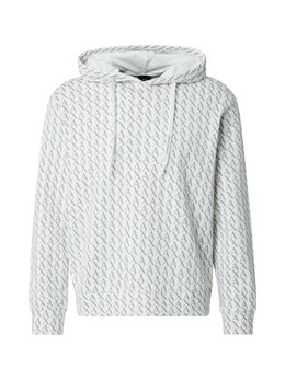 Armani Exchange: Белая толстовка 