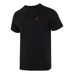 Nike: Чёрная футболка  Air Jordan