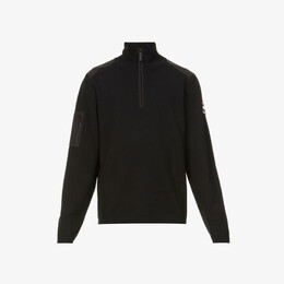 Canada Goose: Чёрный свитер 