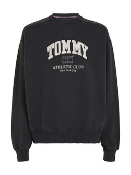 Tommy Jeans: Чёрная толстовка 