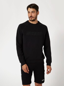 GUESS: Чёрный свитер 