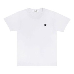 Comme Des Garçons Play: Белая футболка  Heart