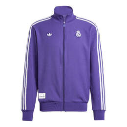 Adidas: Фиолетовая куртка  Madrid