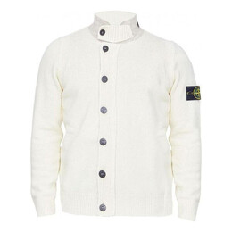 Stone Island: Бежевый свитер 