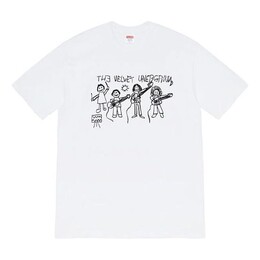 Supreme: Бархатная футболка 