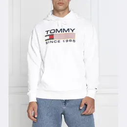Tommy Hilfiger: Белая толстовка 