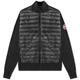 Canada Goose: Чёрная куртка  HyBridge