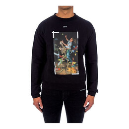 Off-White: Чёрная толстовка  Pascal Painting