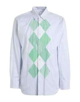 Comme Des Garcons Shirt: Голубая рубашка 