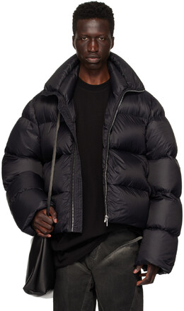 Rick Owens: Чёрный пуховик 