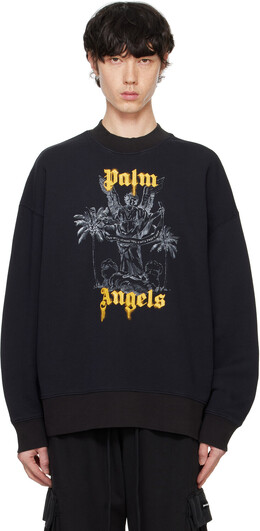 Palm Angels: Чёрная толстовка 