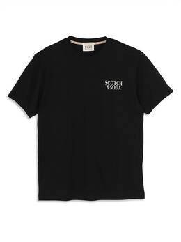 Scotch & Soda: Чёрная футболка 