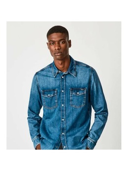 Pepe Jeans: Джинсовая рубашка 