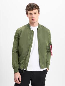 Alpha Industries: Куртка цвета хаки 
