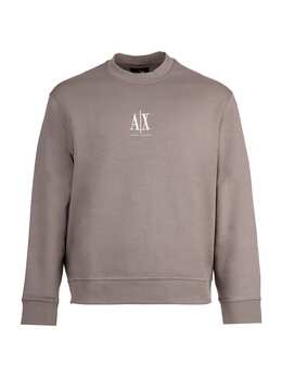 Armani Exchange: Бежевая толстовка 