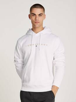 Tommy Jeans: Белая толстовка 