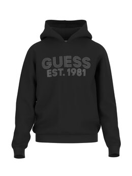 GUESS: Чёрная толстовка 