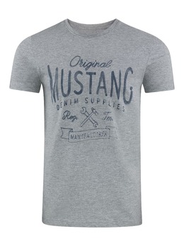 Mustang: Серая футболка 