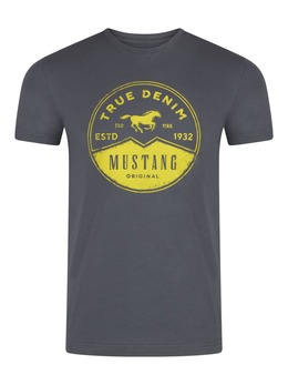 Mustang: Серая футболка 